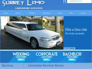 surrey limo services